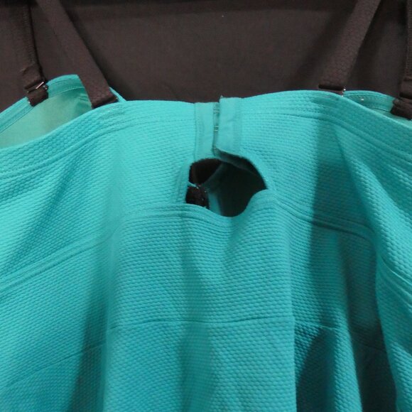 CACTUS | 2X | Stylish Turquoise Tankini Top | Back Hook Closure - Picture 10 of 14